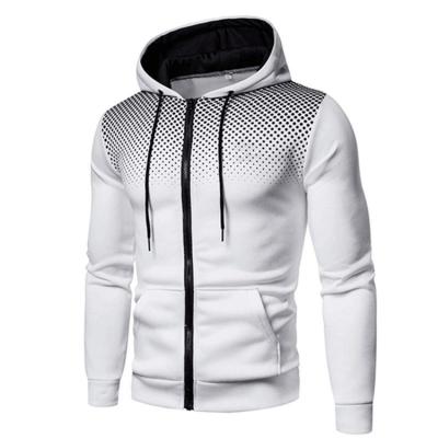 China Custom Anti-Wrinkle Fitness Winter Sports Technology Lightweight Men Zip Up Hoodies 100% Cotton Hoodies for sale