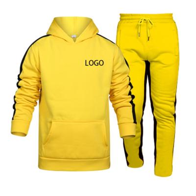 China Sustainable Custom Mens Fitness Jogging Side Stripe Gym Sports Sweat Suit 2021 Mens Tracksuit for sale