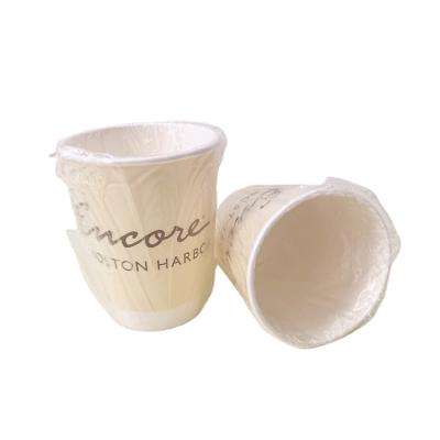 China Single Pack Double Wall Disposable Wrapped Drinks Disposable Paper Cups For Coffee Espresso for sale