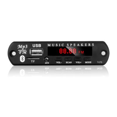 China 12V FM Radio Module Wireless USB TF Audio Radio (Optional) MP3 WMA Stereo MP3 Decoder Panel Decoder For Car Music Remote Speaker for sale