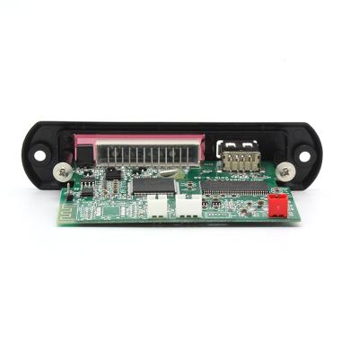 China Factory direct sale portable MP3 decoder board module with USB/TF-MP3/FM/BT5.0 remote control cables for sale