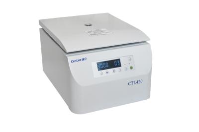 China La centrifugadora de poca velocidad de CTL420 42000rpm 5/15/20/50ml Benchtop horizontal balancea hacia fuera la máquina de la centrifugadora del rotor PRP en venta