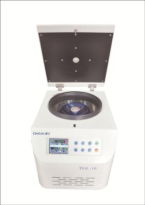 China 40oC 16000rpm kühlte Breite Benchtop-Zentrifuge Microcentrifuge 295mm zu verkaufen