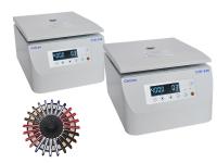 중국 4000rpm 브릭 원심분리기 기계,  혈압 카드 간격 치료 원심분리기, 저속도 벤치탑 원심 분리기 판매용