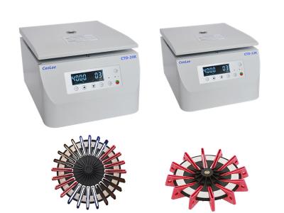 Chine Centrifugeuse de carte de gel de sérum sanguin, 24 centrifugeuses de tube d'Immunodetection Microhematocrit de cartes à vendre