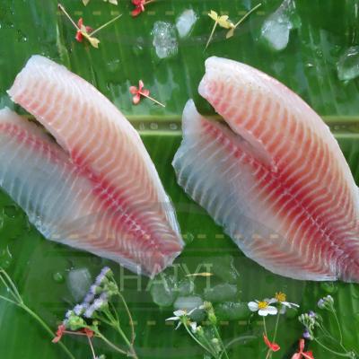 China FROZEN Tilapia Fillet 3/5Oz 80%NW for sale