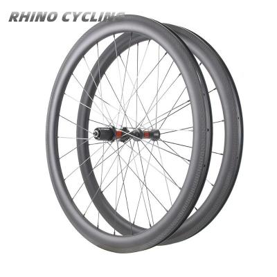 China Anvil carbon wheel 50mm tubeless road bike wheel Customized 700c road carbon fiber bicycle wheel bicycle wheel for sale