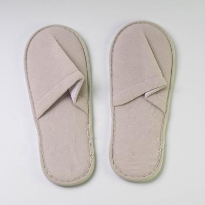 China Home Hotel Spa Airline OEM Hotel Slippers Designer Custom Disposable Indoor Spa Hotel Moving Slippers for sale