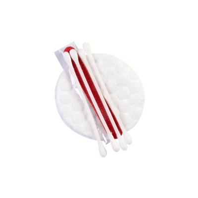 China Hotel Disposable Amenities Luxury Disposable Hotel Accessories 4 Cotton Pads, 2 Cotton Pads, 1 Nail File Hotel Vanity Kit for sale