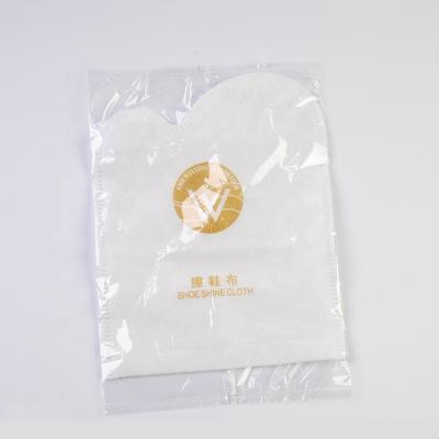 China Disposable Hotel Guest Room Travel Shoe Shine Removal Glove At Home In Hotel for sale