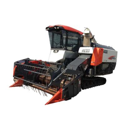 China 98 hp 4LZ-4J PRO988Q-Q second hand kubota rice combine harvester zu verkaufen