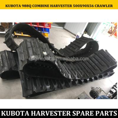 China KUBOTA PRO988Q-Q COMBINE HARVESTER 500X90X56 RUBBER CRAWLER FOR SALE zu verkaufen