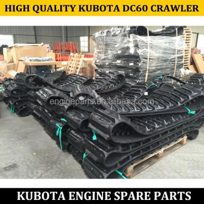 China Kubota Agricultural Rubber Track Rubber Crawler 400X 90X47 for kubota DC60 Combine Harvester zu verkaufen