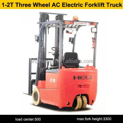 China Used Product Mini Forklift HELI 2 ton Battery Forklift CPD20S with best price en venta