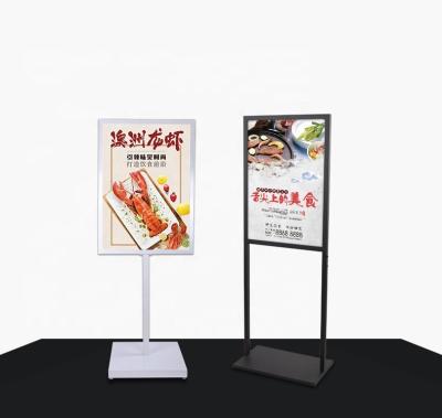 China Wholesale Manufacture Promotion Rotating KT Board Metal Display Stand Poster Holder MS002 for sale