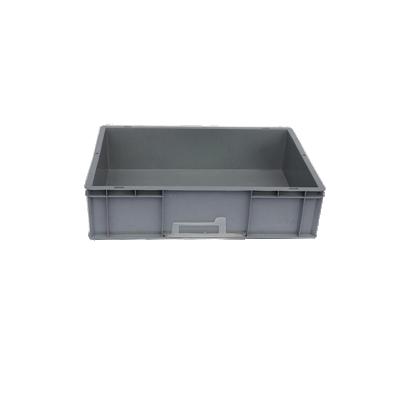 China Resistant To Oil 600*400*148mm Wholesale Logistics Carrier Plastic Box Euro Standard Portable Box for sale