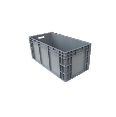 China China Solid Box Plastic Pallet PP Solid Box Plastic Crate Multifunctional Stacking CONTAINER Big EURO for sale