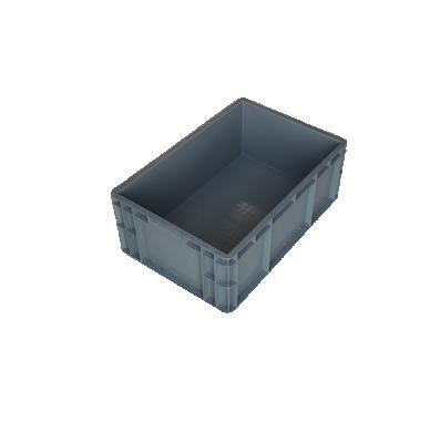 China EU4622 600*400*230 Recyclable Wholesale Logistics Plastic Storage Box With Lid for sale