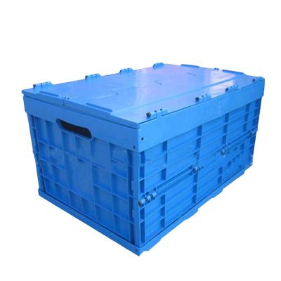 China Manufacturer OEM Food Transport Custom Foldable Vegetable Collapsible Packaging Box Plastic Folding Box for sale