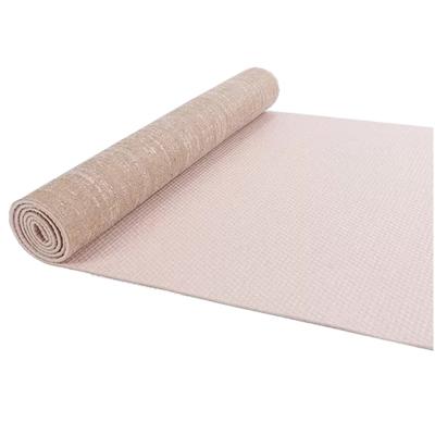 China Tear Resistant/Waterproof/Easy To Clean China Wholesale Unisex Natural Tear Resistant And Non Slip Jute Yoga Mat For Exercise Or Fitness for sale