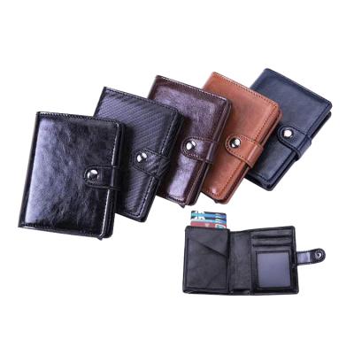 China Fashion High Quality Men's Wallet Name Card Case Leather Business Card Holder for sale