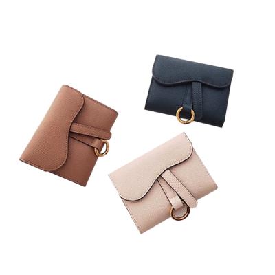 China Tassel Girl Designer PU ID Credit Card Business Women Wallet Office Card Holder Leather Case New for sale