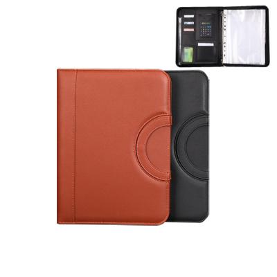 China Waterproof Limit Business Loose-leaf PU Notebook Promotion Diary Amazon Leather Top Selling Professional Folder For Gift for sale