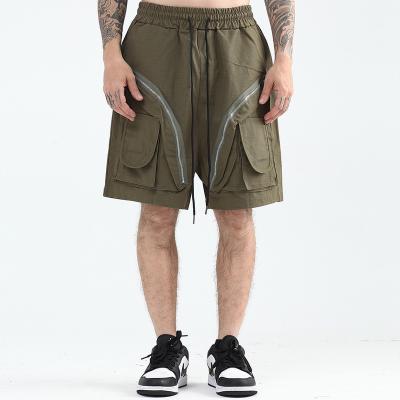 China Fashion Breathable Classic Zipper Multi Pockets Street Wear Cargo Shorts Mens Summer Shorts 2022 Designer Men Shorts High Quality for sale