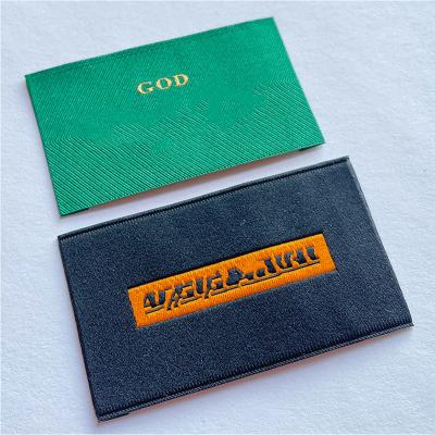 China Casual Custom Woven Labels For Apparel With Logo for sale