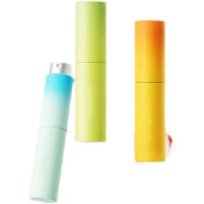 China Economical Custom Design 8ml Aluminium Twist Spray Bottle for Perfume and Mouth Freshe for sale