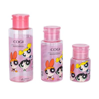 China 200 ml 500 ml Luxus PET Hautpflege Verpackung Nagellack Entferner Pumpe Spender Flasche zu verkaufen