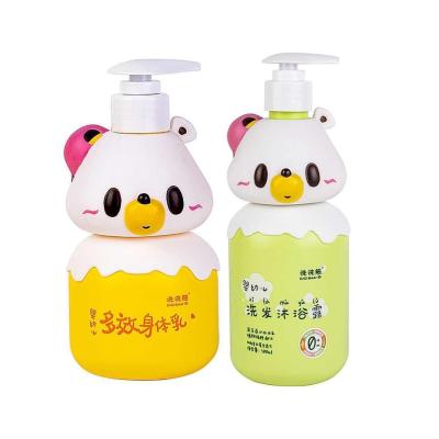 Chine 300 ml 500 ml HDPE MEI CHANG Pompe à pulvérisation industrielle bouteille pour lotion corporelle pour enfants à vendre