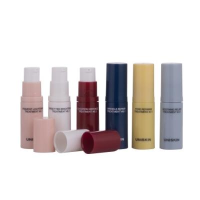 China 5ml 10ml Color Design personalizado Small Travel PP Vazio Bottle de bomba sem ar para perfume à venda