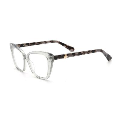 China For Rim Square Shape Lightness Fashion Popular Adult Eye Protection Full Metal Glasses And Acetate Eyeglasses Sight Nice Computer Glasses for sale