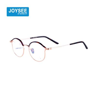 China 2021 Fashion Joysee Metal Mannequins OEM Optical Glasses Frame Women Eye Glasses Handsome for sale