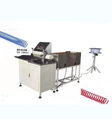 China Garment Shops 500-1200 Loops / Min Plastic Spiral Binding Coil Making Machine , PVC Plastic Spiral Forming Machine for sale