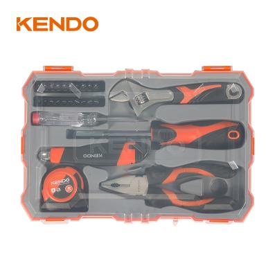 China Portable DIY Tools KENDO 26 Pcs General Household Tool Kit Ferramentas for sale