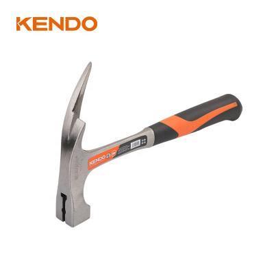 China KENDO Magnetic Nail Head Roofing Anti-Slip Surface Head Nail Head Hammer for sale