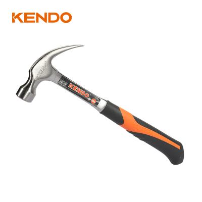 China . Drop the forged carbon steel head. One-piece claw hammer one-piece construction KENDO construction for sale