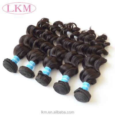 China Natural Brazilian Virgin Hair Extensions Perfect Weft Wavy Locks Wavy Wave Hair for sale