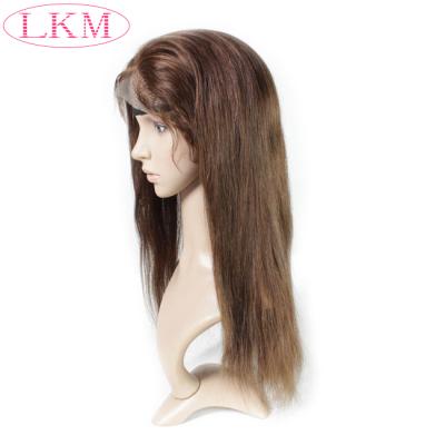 China Hot Selling Pure Color 4 Front Wig Brazilian Human Hair Lace Front Wig With Baby Hair Straight for sale