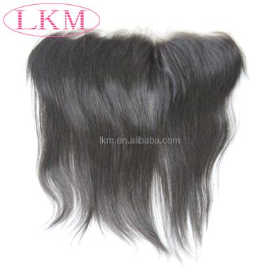 China Factory Wholesale Brazilian Indian Malaysian Peruvian Human Hair Frontal 13x4 Ear To Ear Lace Silky Straight Headband for sale