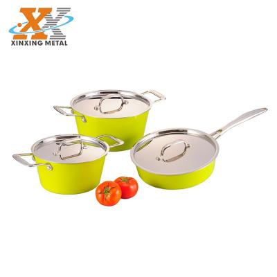 China Sustainable Home Kitchen Pots and Pans Cookware Kitchenware Pan Cookware Set for sale