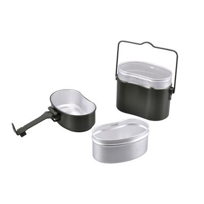 China Outdoor Camping Increasing Moving Hot Sale 1 Portable Mess Kit Camping Lunch Box 2 Person Outdoor Picnic for sale