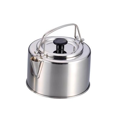 China Modern Hot Selling Stainless Steel Teapot Outdoor Kettle Travel Water Kettle for sale