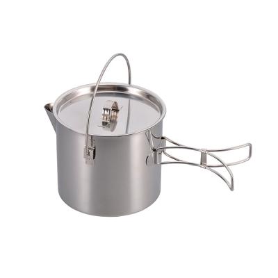 China High Quality Stocked Kitchen Heating Coffee Pot Stainless Steel Outdoor Camping Tea Kettle for sale