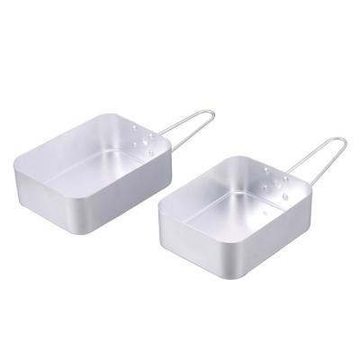 China White Vitriol Light Army New Products 2021 Aluminum Canteen Mess Tins Military Lunch Box for sale