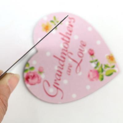 China Factory Price With Good Quality Love Shape Mum's Gifts Fridge Magnet Magnetic Stickers Heart Shape Magnet for sale