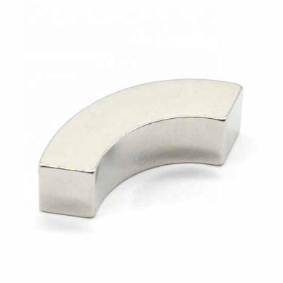 China Industrial Custom Special Strong Magnets Neodymium Segment Shape Permanent Magnet For Motor Speaker Manufacturer for sale