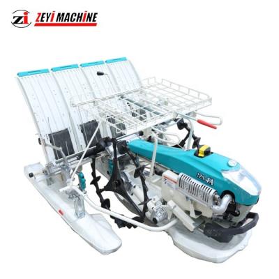 China Rice Transplanting High Efficiency 4 Rows Manual Walking Rice Transplanter for sale